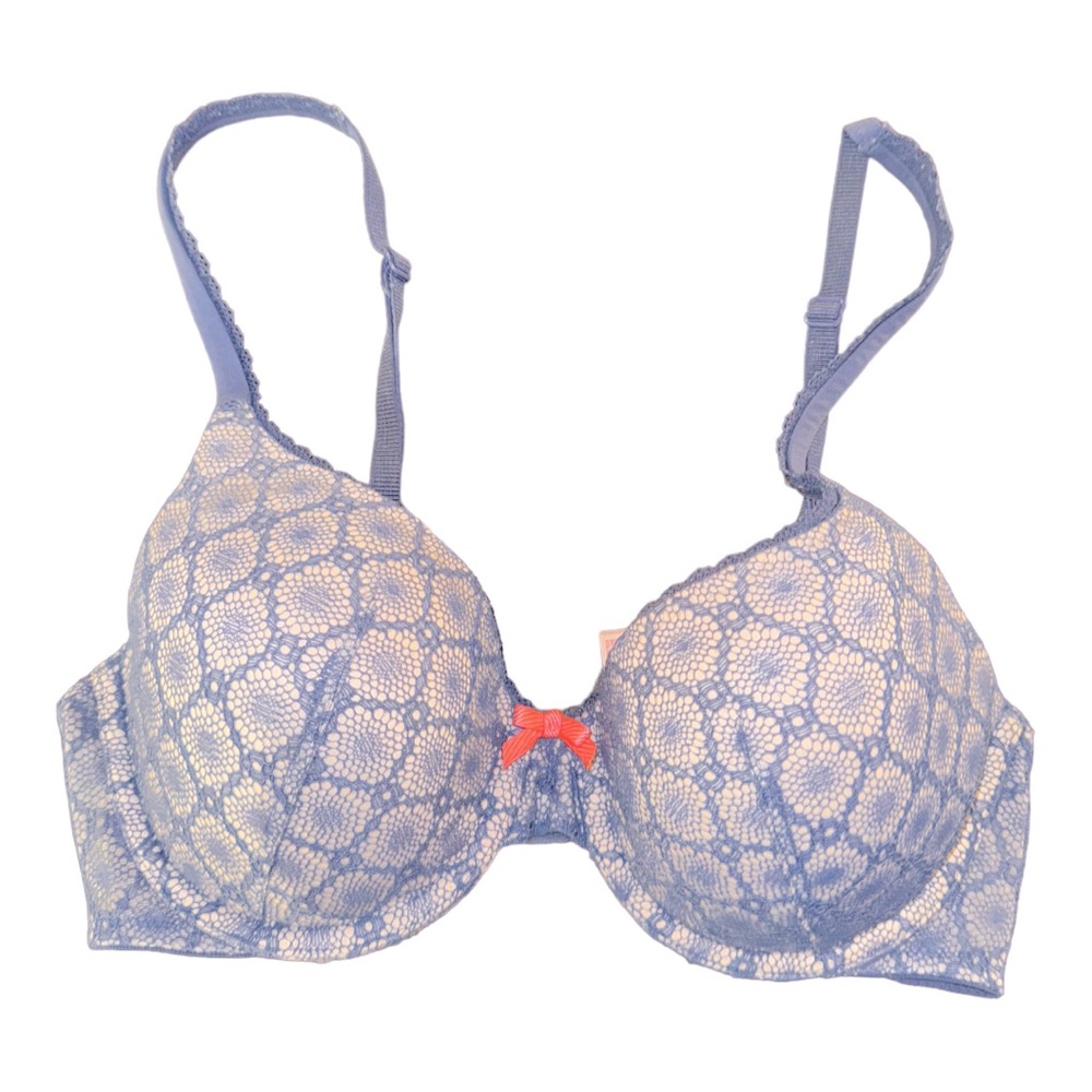 Victoria’s Secret Blue Lace Bra Size 34C